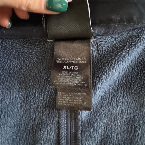 The North Face Women's Navy Trench Coat - Picture 9 of 9